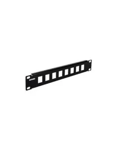 Gewiss empty panel for 8 connectors gw38437 rack accessories